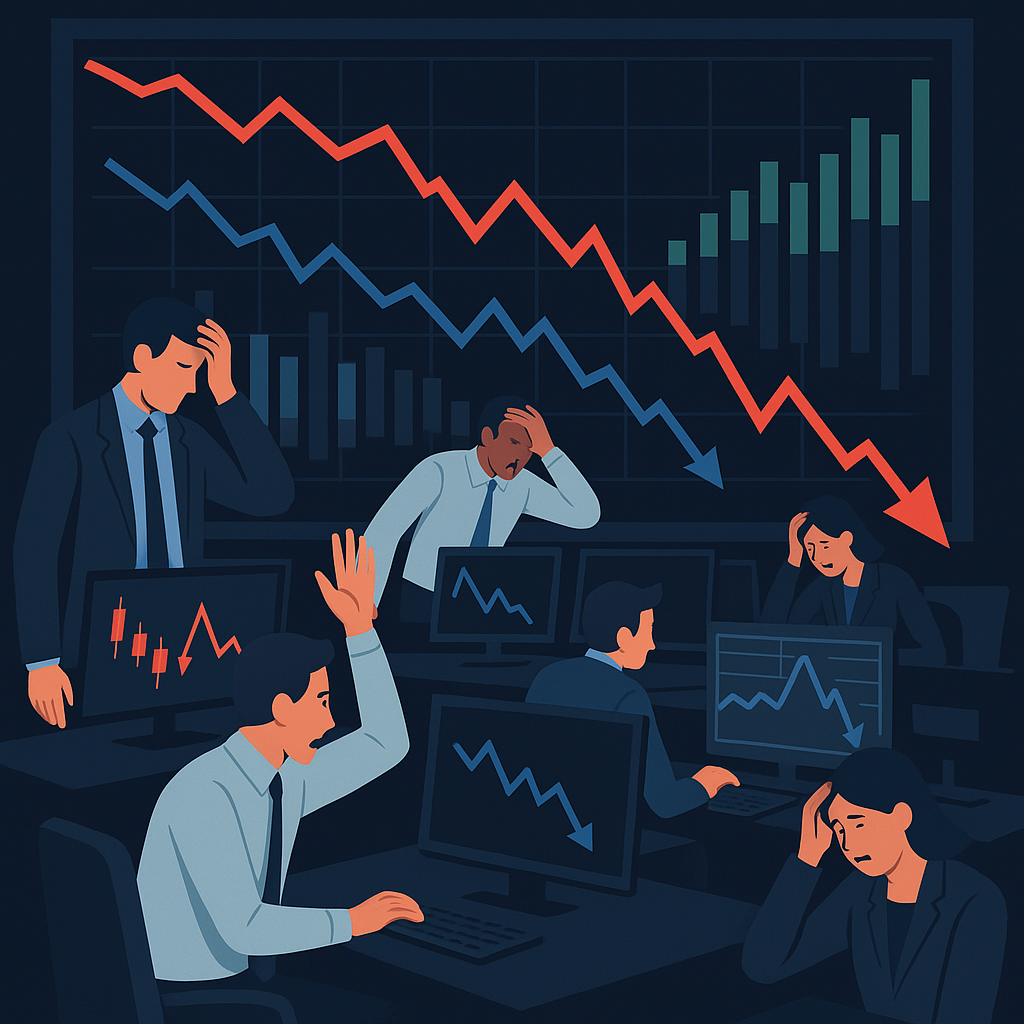 Trading concept illustration
