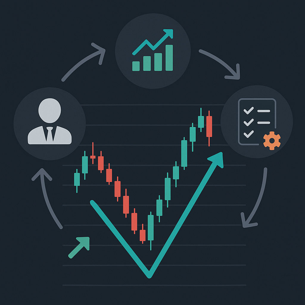 Trading concept illustration