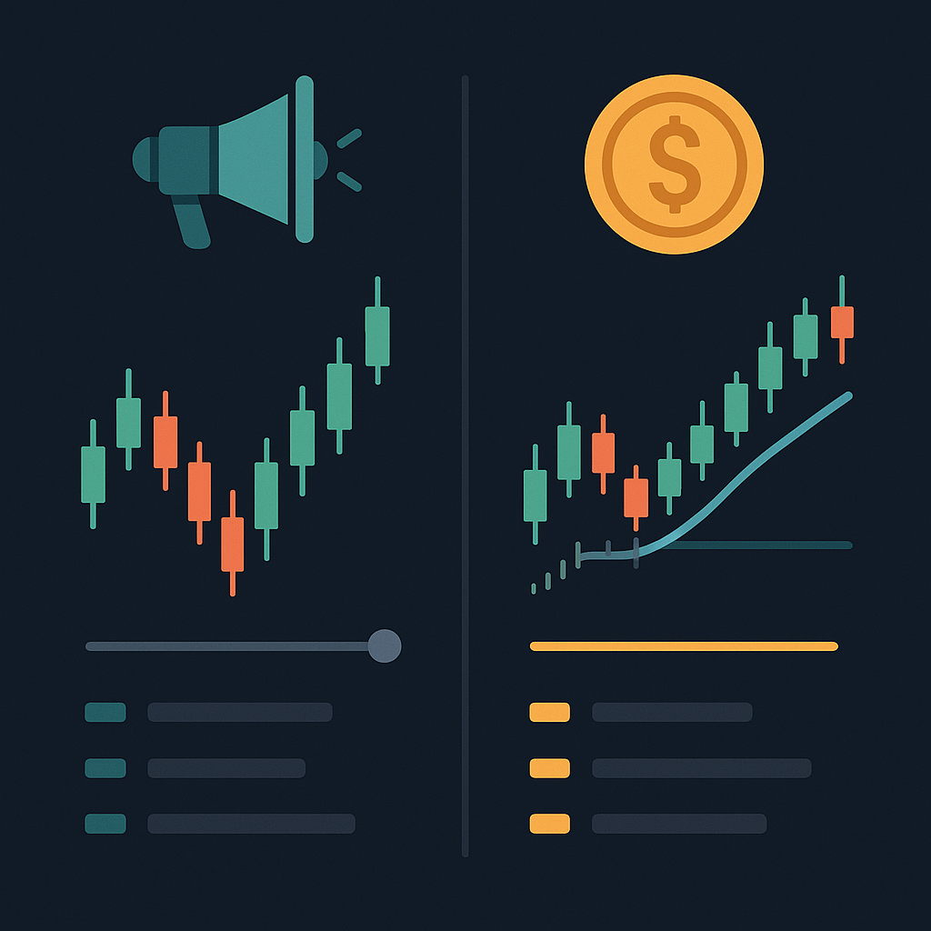 Trading concept illustration