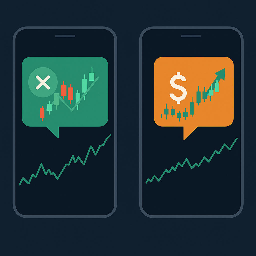 Trading concept illustration