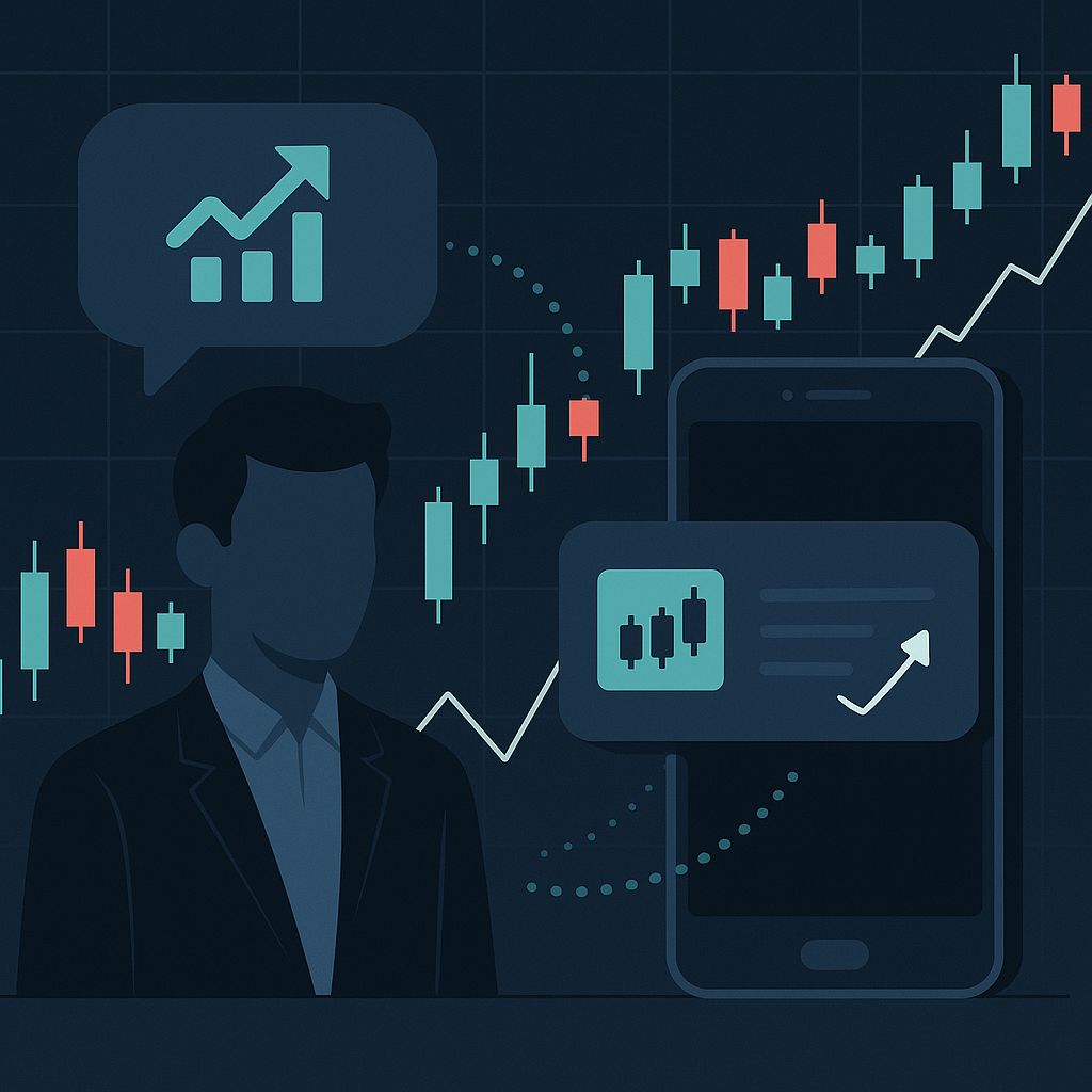 Trading concept illustration