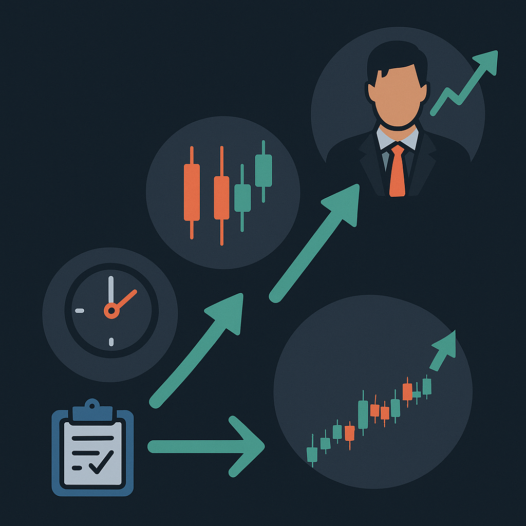 Trading concept illustration