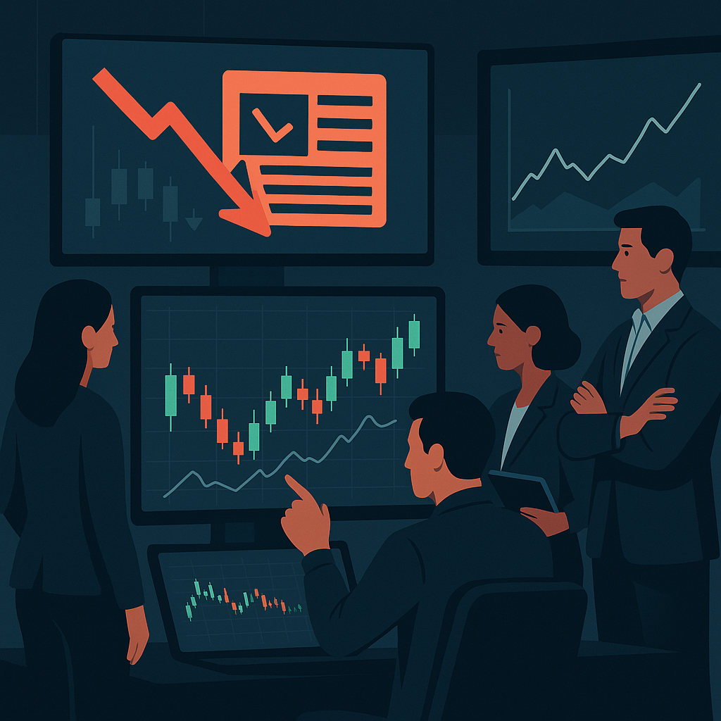 Trading concept illustration