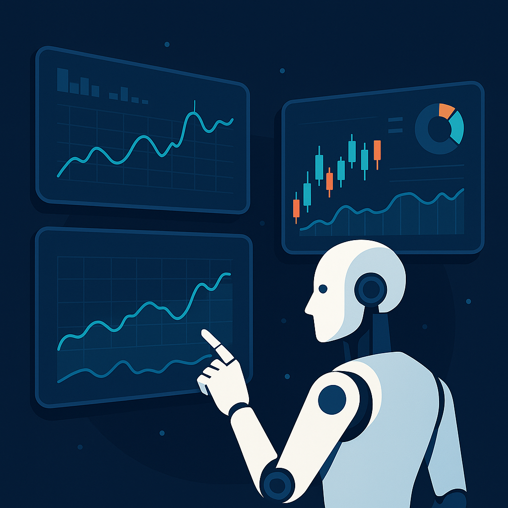 Trading concept illustration