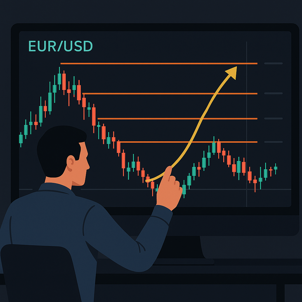 Trading concept illustration
