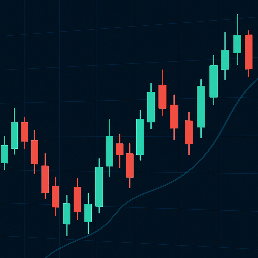 Illustration eines Handelskonzepts