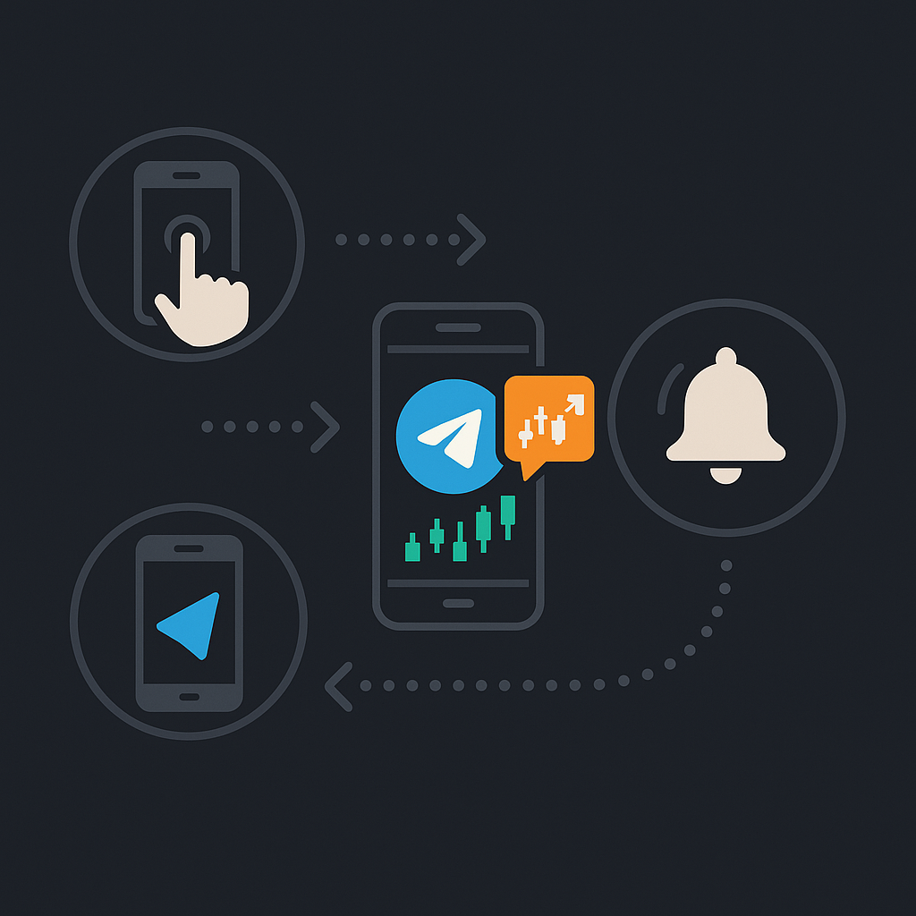 Trading concept illustration