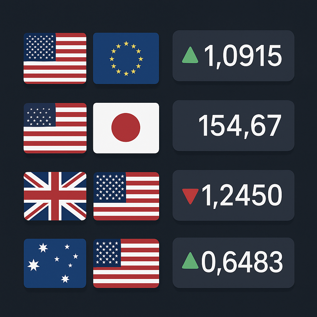 Trading concept illustration