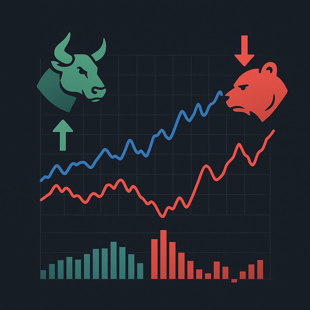 Trading concept illustration