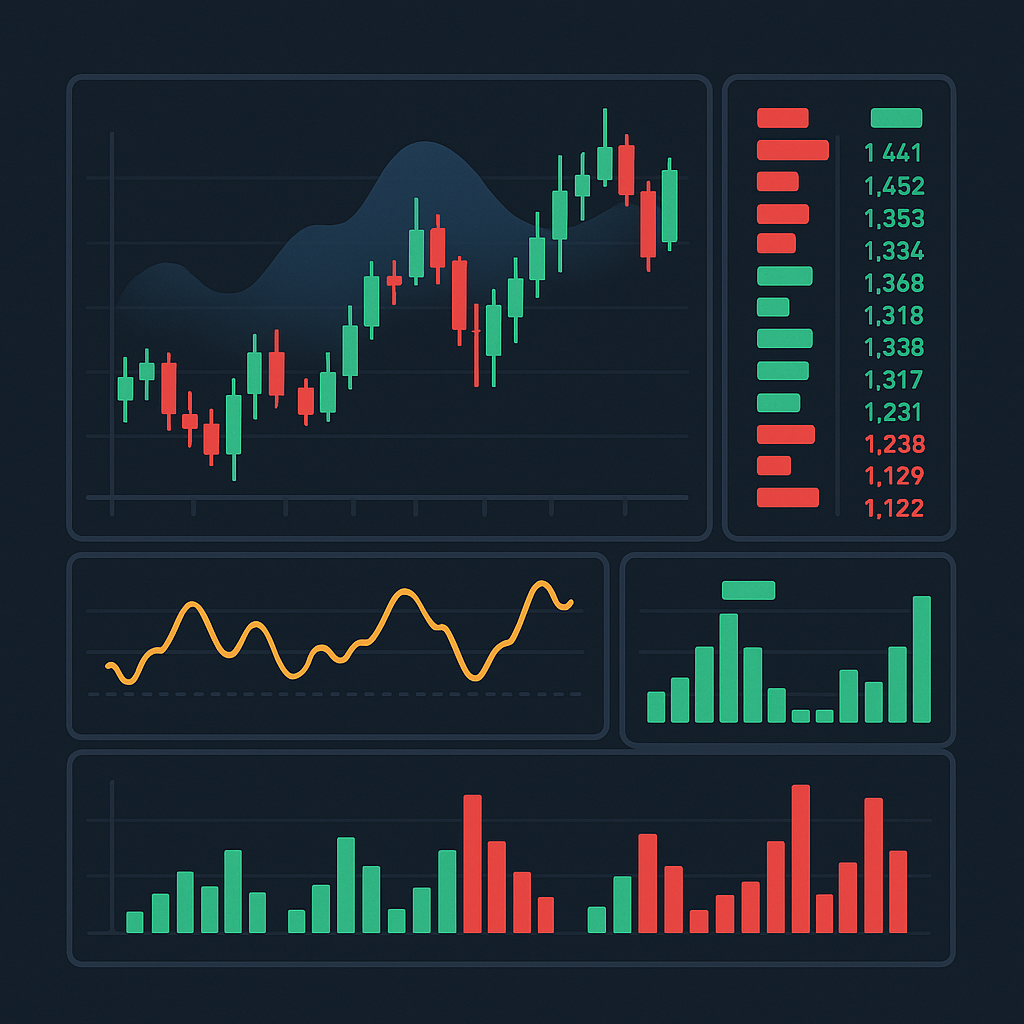 Trading concept illustration