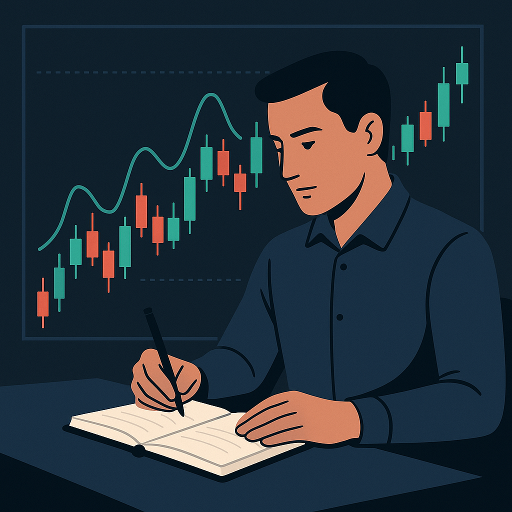 Trading concept illustration