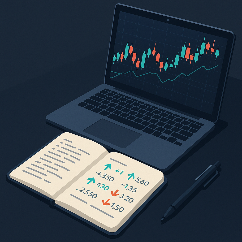 Trading concept illustration