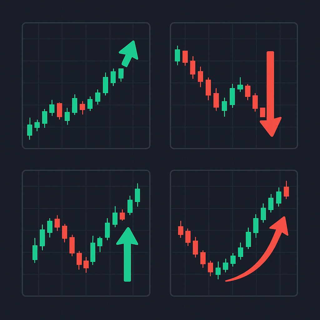 Ilustração do conceito de negociação