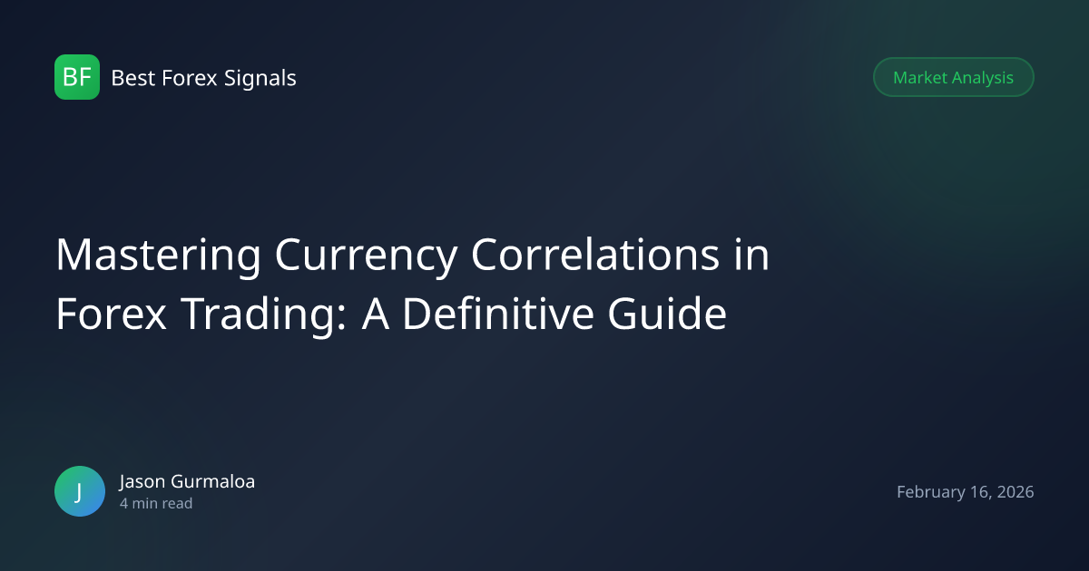 Currency Correlations Guide | BestForexSignals